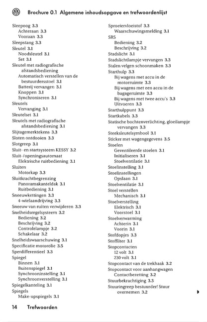 2008-2012 Volkswagen Passat Gebruikershandleiding | Nederlands