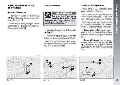 2003-2005 Alfa Romeo 156 Manuel du propriétaire | Espagnol