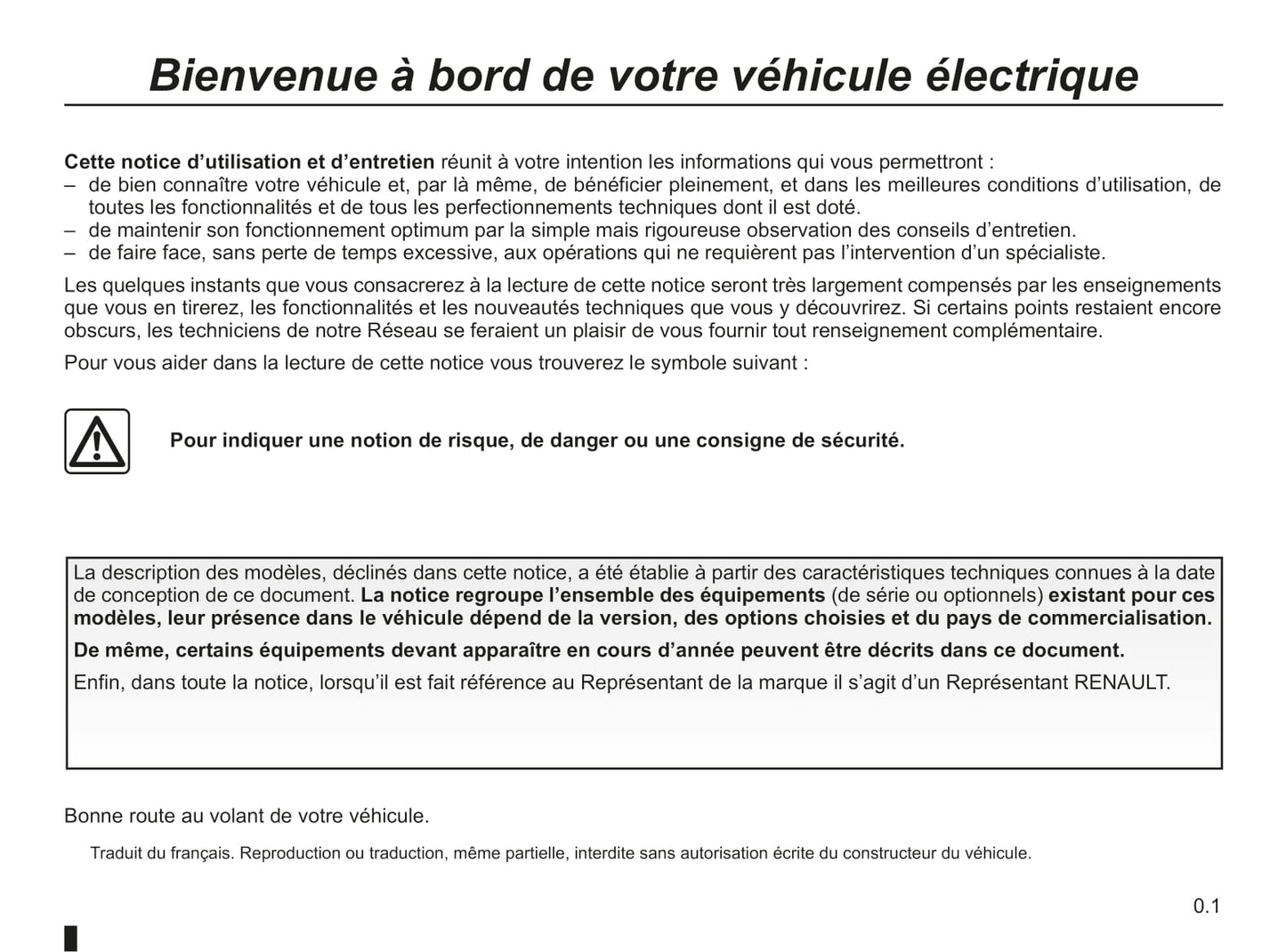 2012-2013 Renault Kangoo Z.E. Gebruikershandleiding | Frans