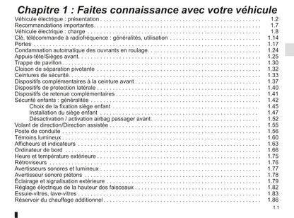 2012-2013 Renault Kangoo Z.E. Bedienungsanleitung | Französisch