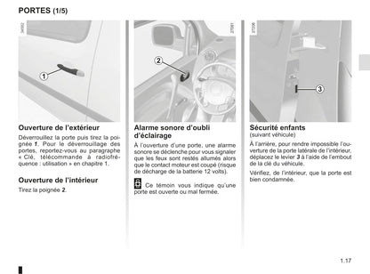 2012-2013 Renault Kangoo Z.E. Owner's Manual | French