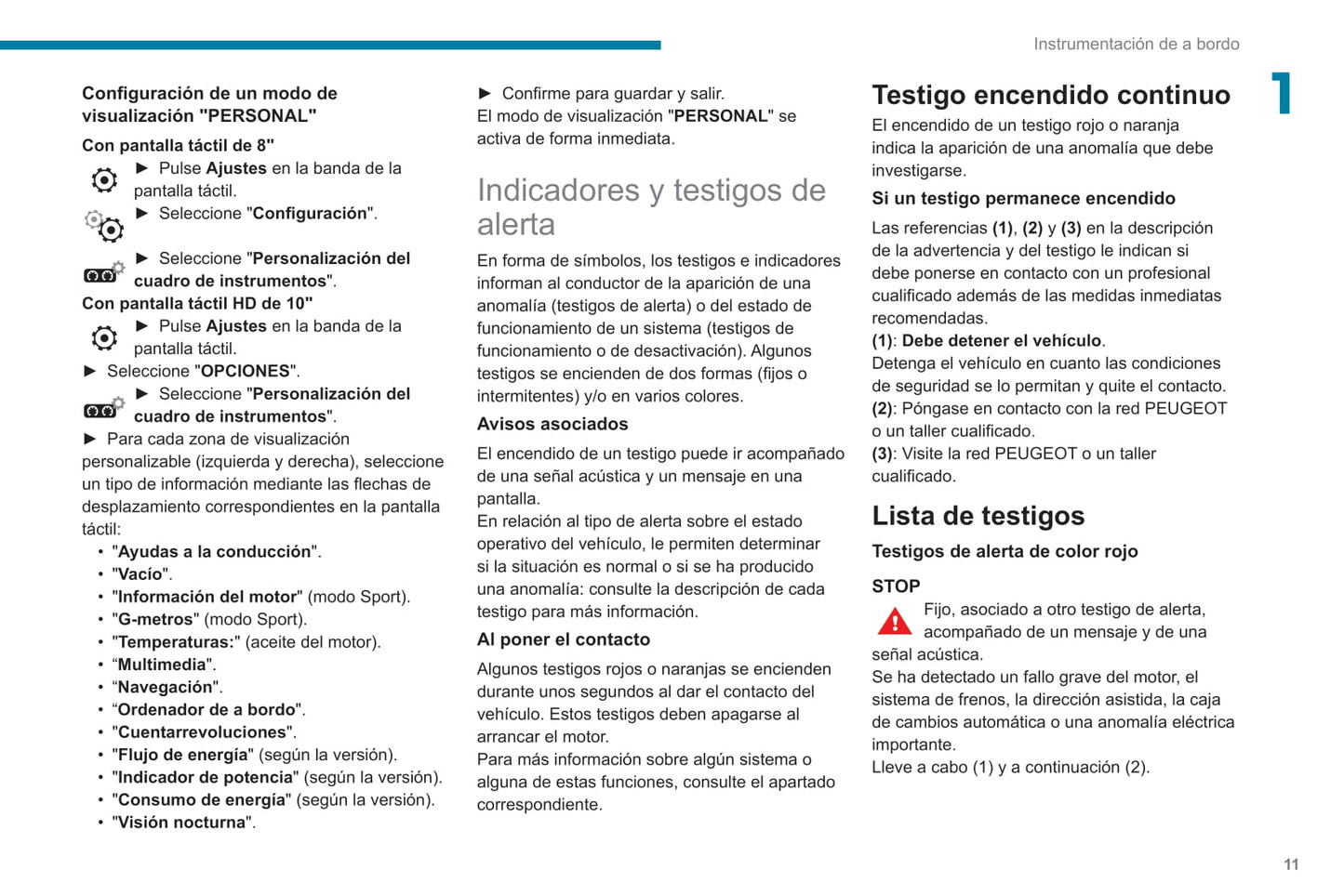 2019-2021 Peugeot 508 Bedienungsanleitung | Spanisch