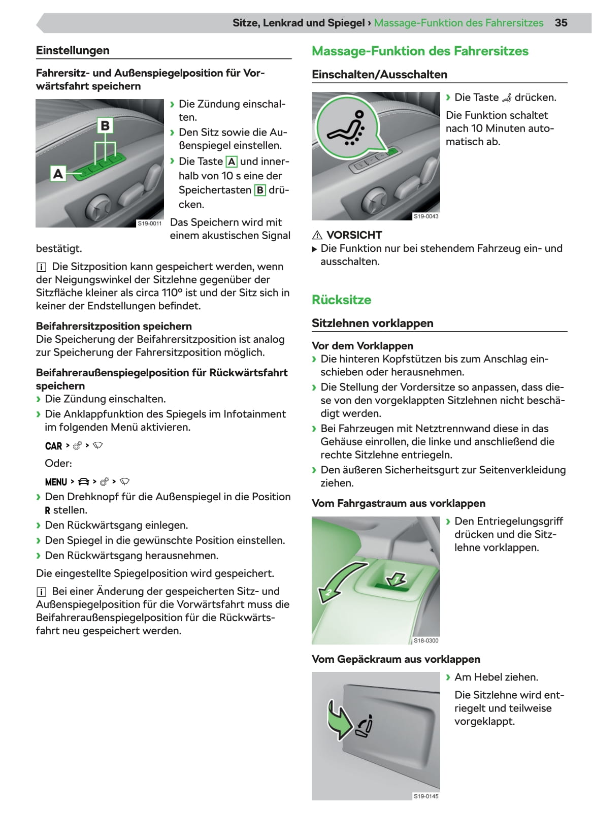 2019-2020 Skoda Superb iV Owner's Manual | German