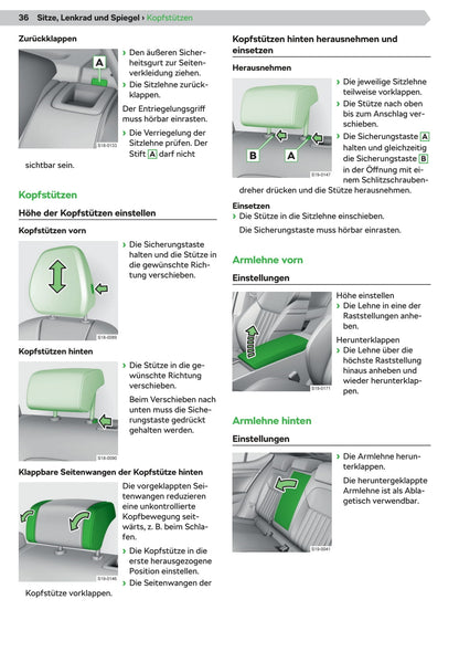 2019-2020 Skoda Superb iV Owner's Manual | German