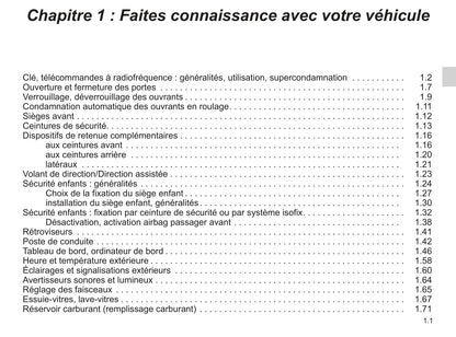 2019-2020 Renault Twingo Owner's Manual | French