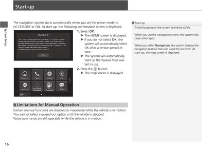 Honda Accord Navigation Owner's Manual 2019