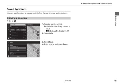 Honda Accord Navigation Owner's Manual 2019