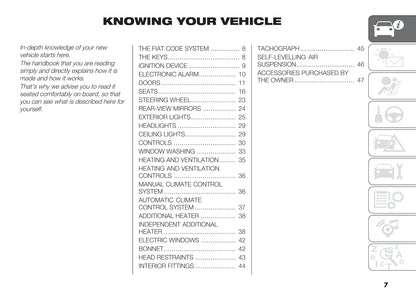 2014-2021 Fiat Professional Nouvo Ducato Manuel du propriétaire | Anglais