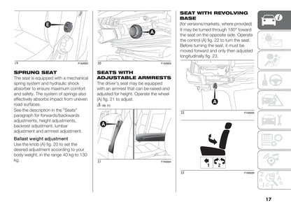 2014-2021 Fiat Professional Nouvo Ducato Manuel du propriétaire | Anglais