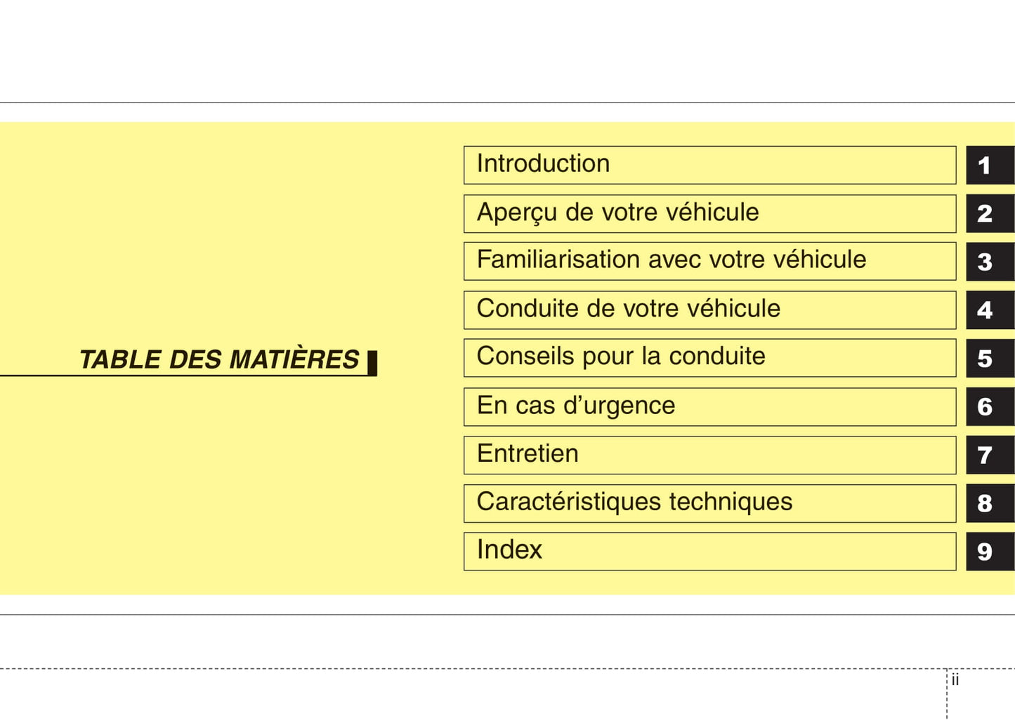 2007-2008 Kia Magentis Owner's Manual | French