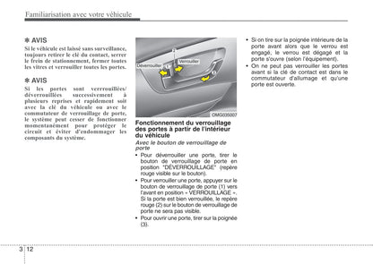 2007-2008 Kia Magentis Owner's Manual | French