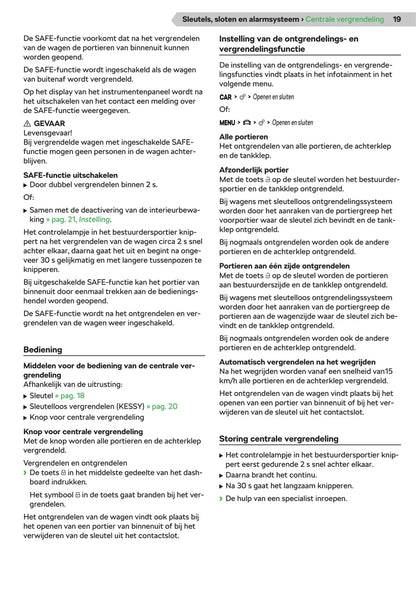 2019-2020 Skoda Scala Gebruikershandleiding | Nederlands