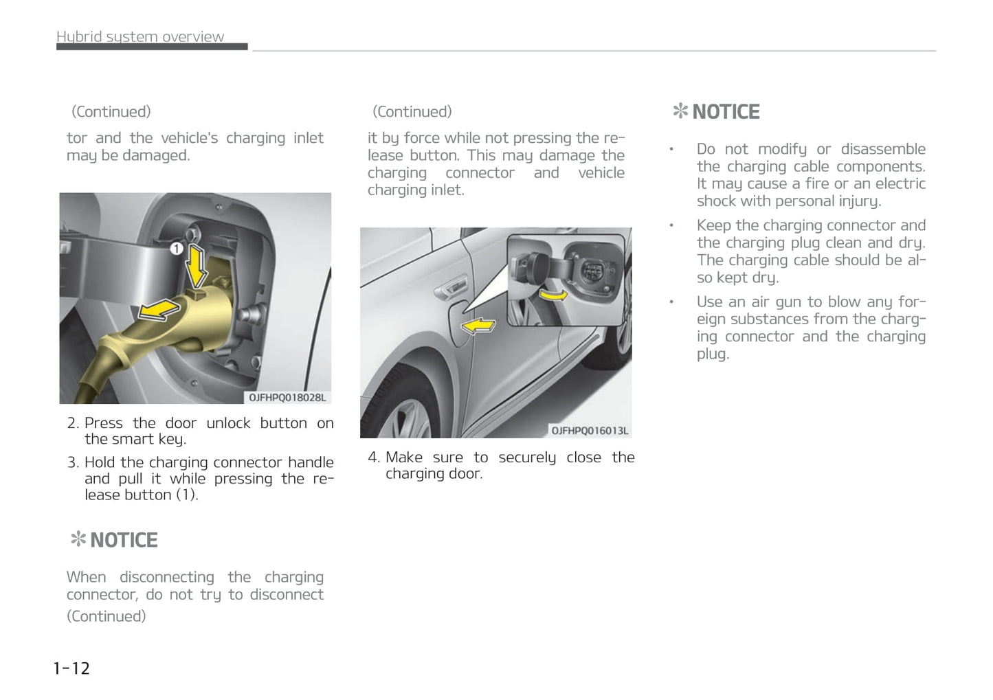 2019-2020 Kia Optima Hybrid Owner's Manual | English