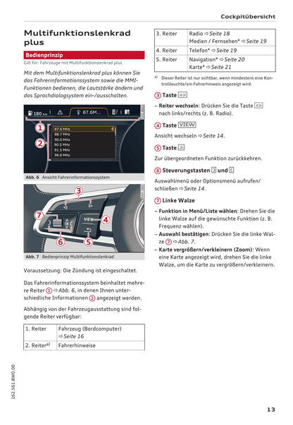 2015-2018 Audi A4 Bedienungsanleitung | Deutsch