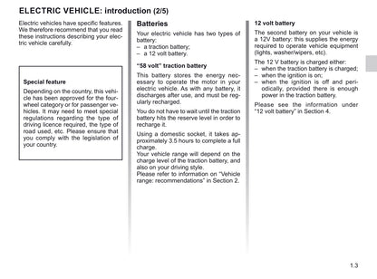 2019-2020 Renault Twizy Bedienungsanleitung | Englisch