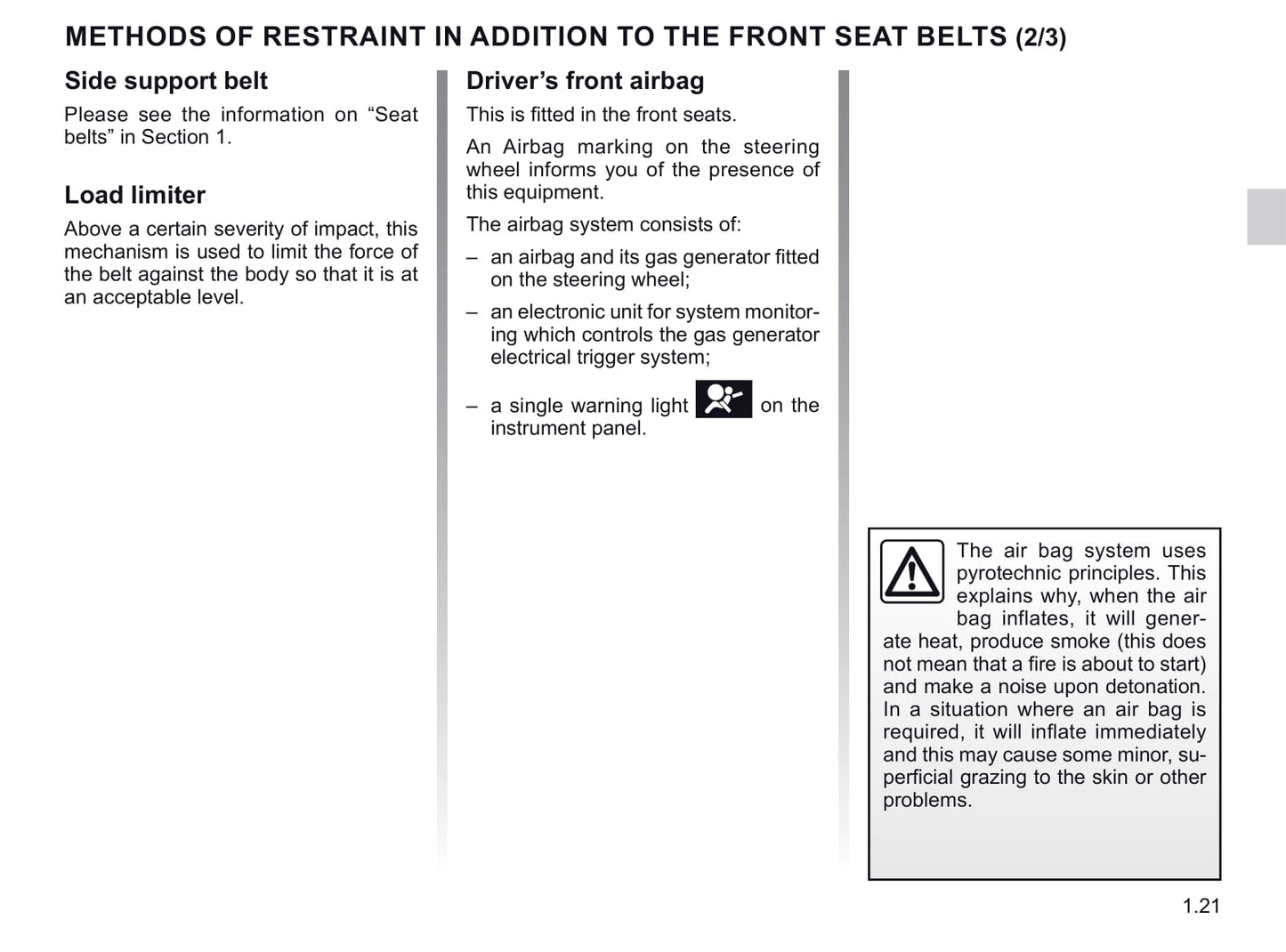 2019-2020 Renault Twizy Owner's Manual | English