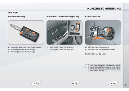 2011-2012 Peugeot 4007 Bedienungsanleitung | Deutsch