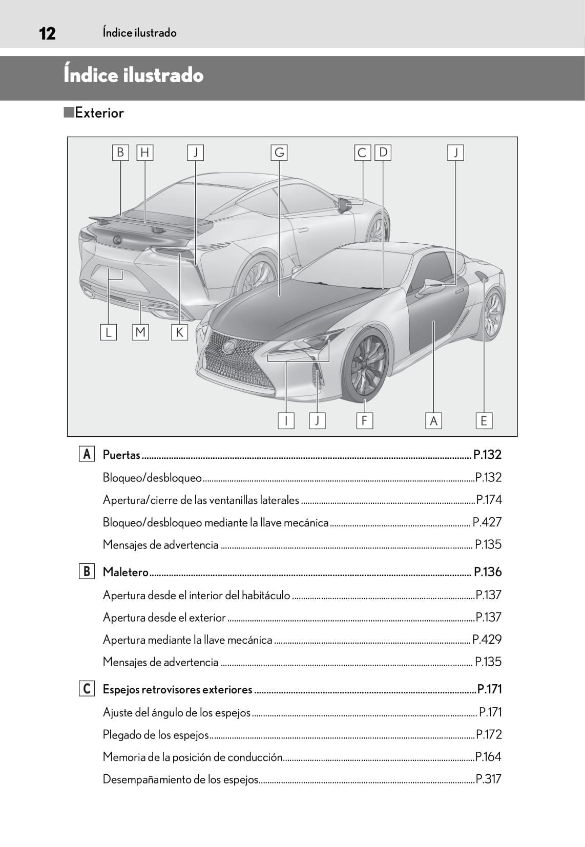 2017-2023 Lexus LC 300h Manuel du propriétaire | Espagnol