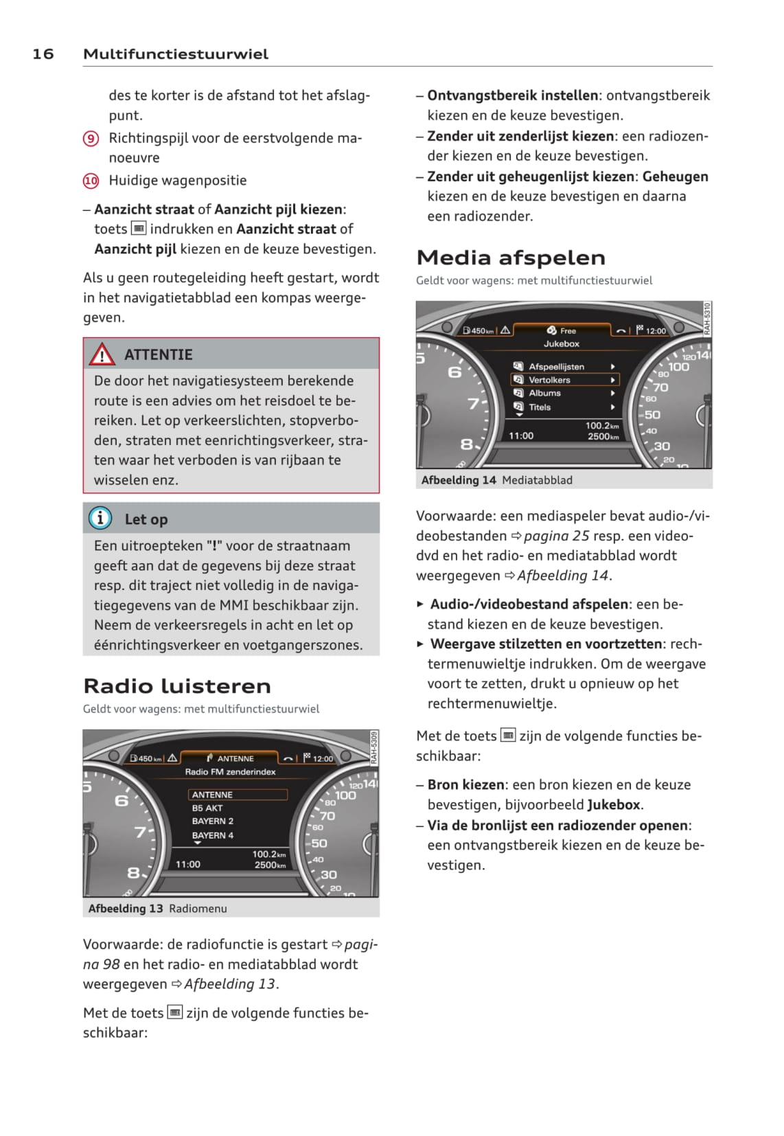 MMI navigation plus Handleiding 2012