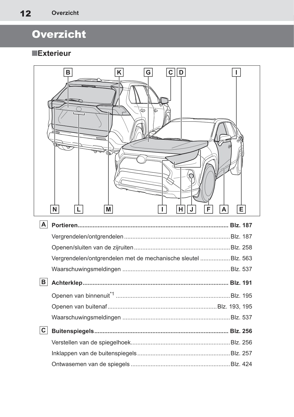 2018-2019 Toyota RAV4 Hybrid Gebruikershandleiding | Nederlands