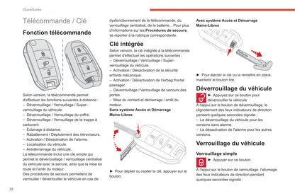 2021-2023 Citroën C3 Aircross Bedienungsanleitung | Französisch