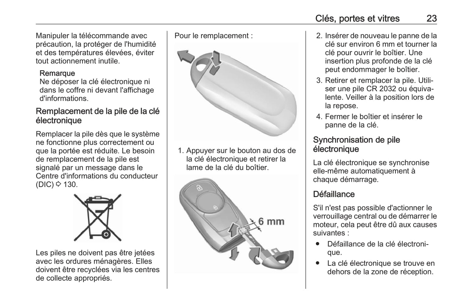 2018 Opel Astra Owner's Manual | French