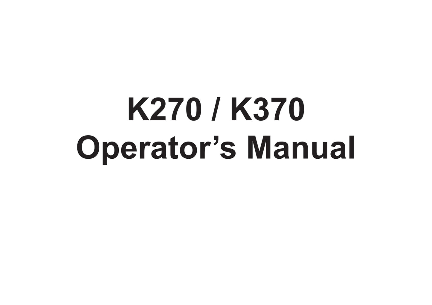 2013-2019 Kenworth K270/K370 Bedienungsanleitung | Englisch