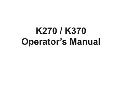2013-2019 Kenworth K270/K370 Bedienungsanleitung | Englisch