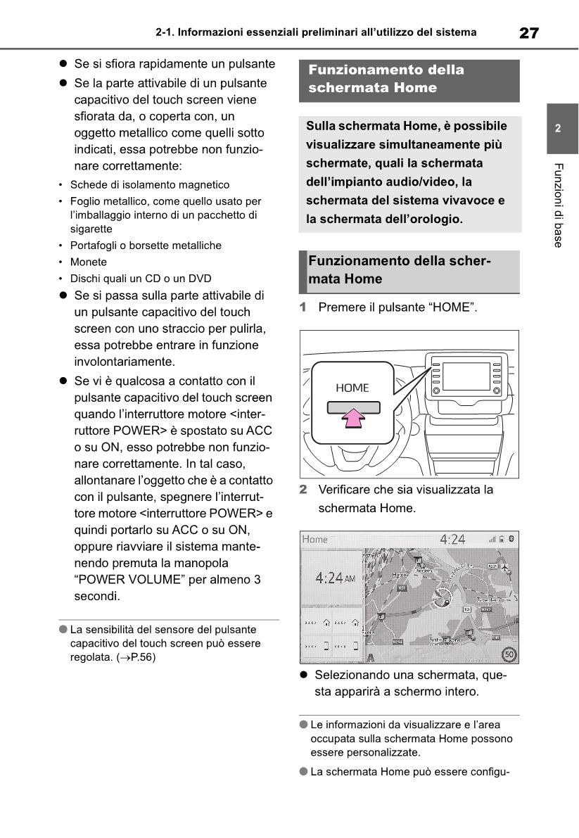 Toyota Yaris Cross Navigation / Multimedia Libretto D'istruzioni 2021 - 2023