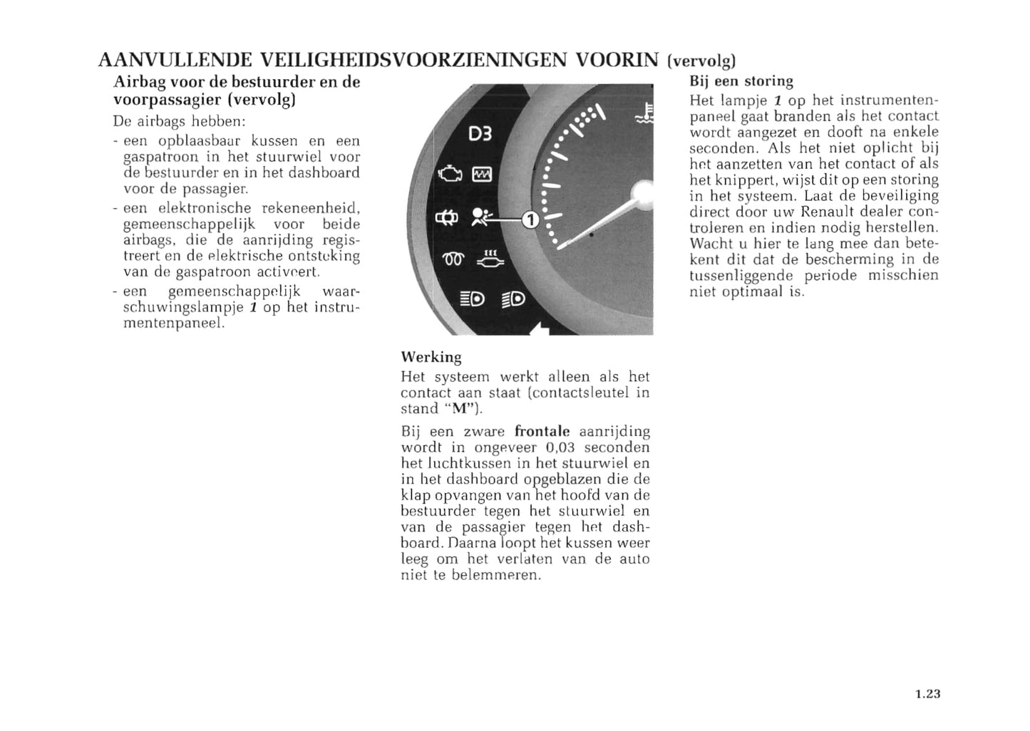 1998-1999 Renault Kangoo Gebruikershandleiding | Nederlands