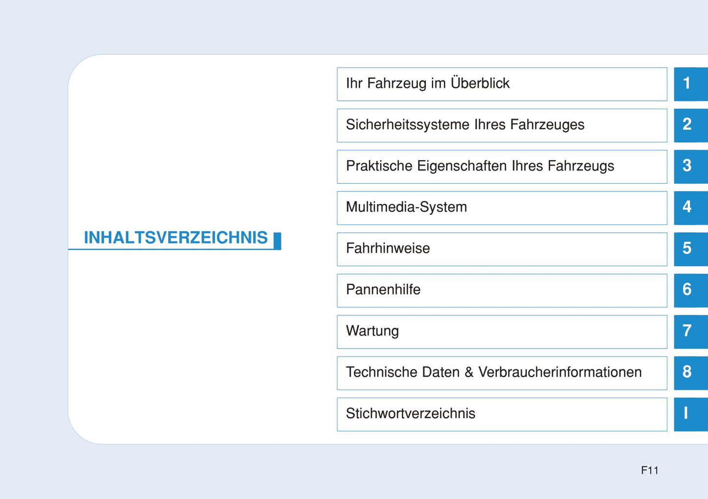 2014-2015 Hyundai i20 Bedienungsanleitung | Deutsch