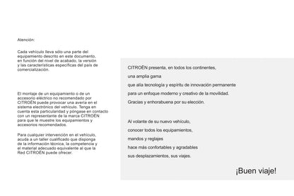 2011-2012 Citroën Jumpy Owner's Manual | Spanish