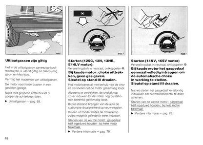 1989-1991 Opel Kadett Bedienungsanleitung | Niederländisch