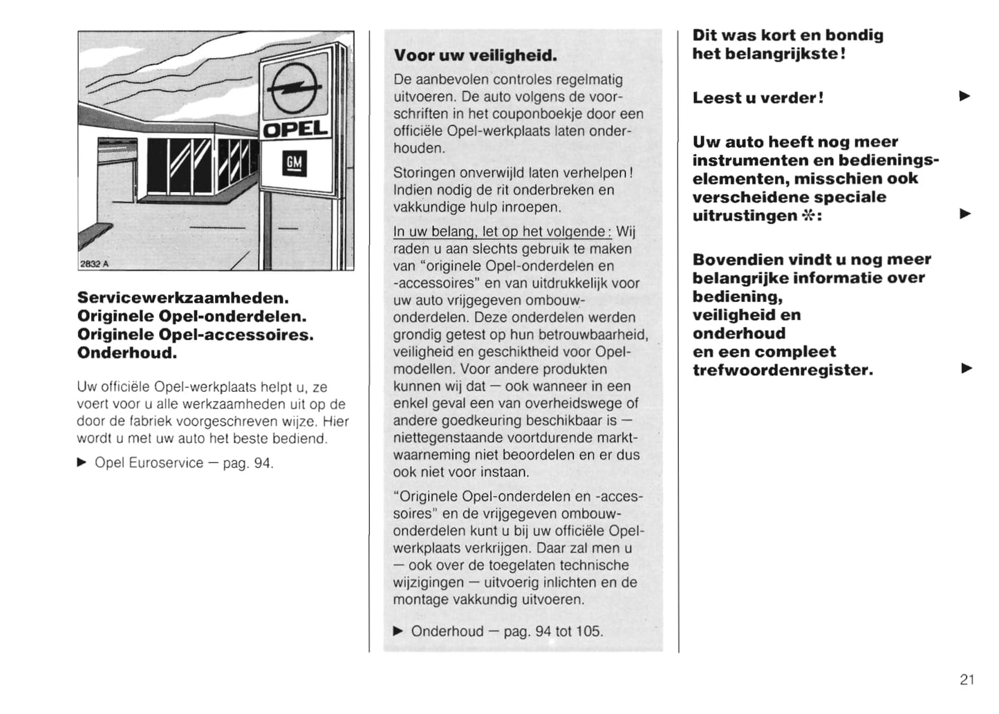 1989-1991 Opel Kadett Gebruikershandleiding | Nederlands