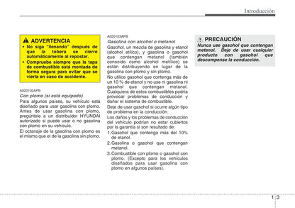 2008-2012 Hyundai i20 Manuel du propriétaire | Espagnol