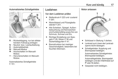 2018-2019 Opel Corsa Owner's Manual | German