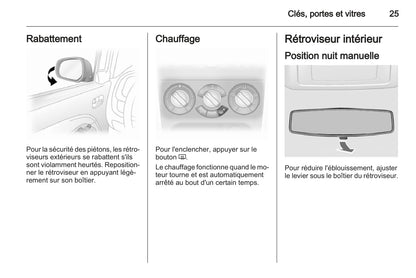 2012-2015 Opel Agila Gebruikershandleiding | Frans