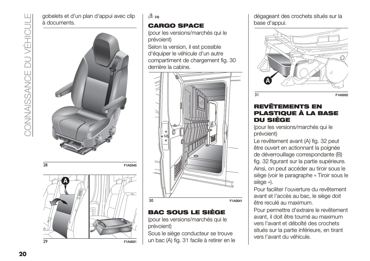 2019-2020 Fiat Ducato Gebruikershandleiding | Frans