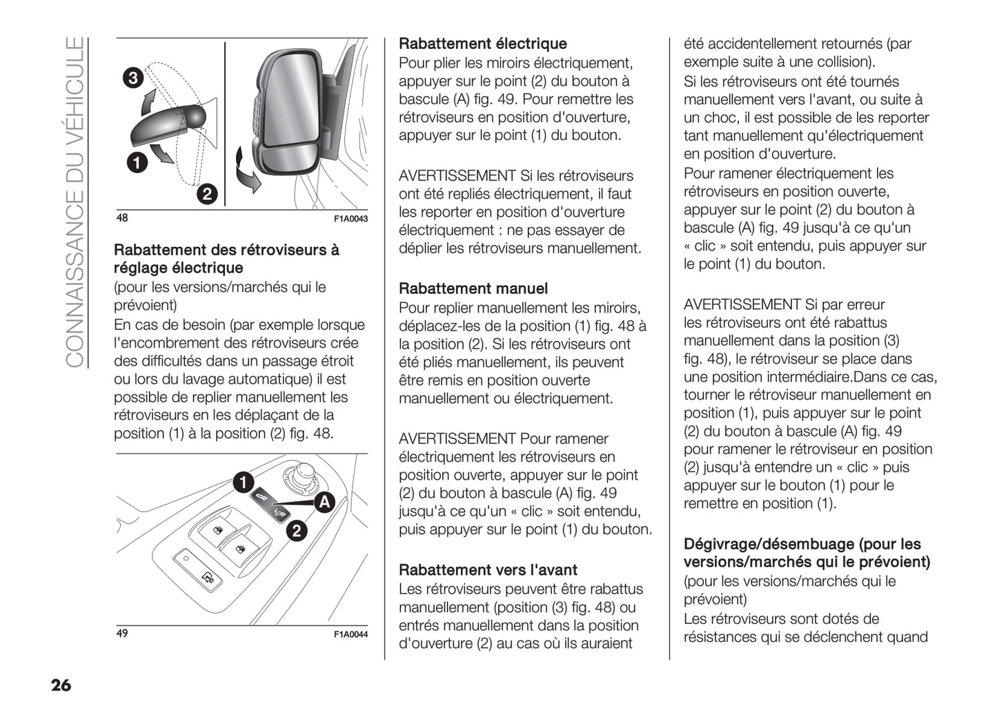 2014-2018 Fiat Ducato Manuel du propriétaire | Français