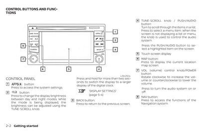 Nissan Navigation System Bedienungsanleitung 2018