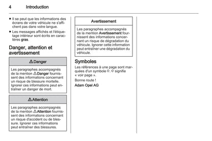 2012-2013 Opel Insignia Owner's Manual | French