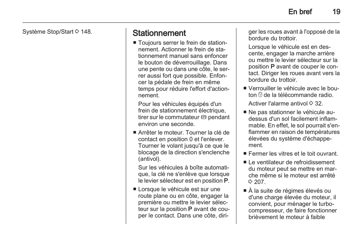 2012-2013 Opel Insignia Owner's Manual | French