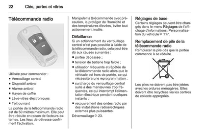 2012-2013 Opel Insignia Owner's Manual | French