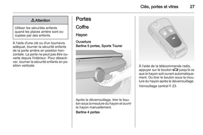 2012-2013 Opel Insignia Gebruikershandleiding | Frans