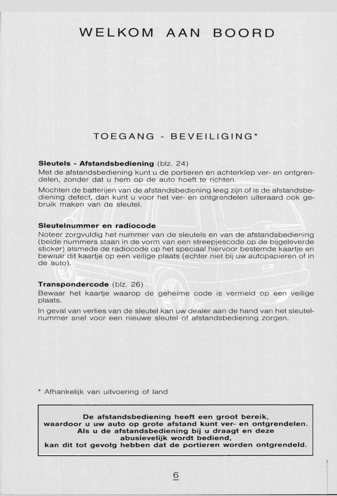 1998-1999 Citroën Evasion Bedienungsanleitung | Niederländisch