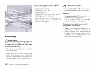 1996-2002 Porsche Boxster Owner's Manual | Dutch