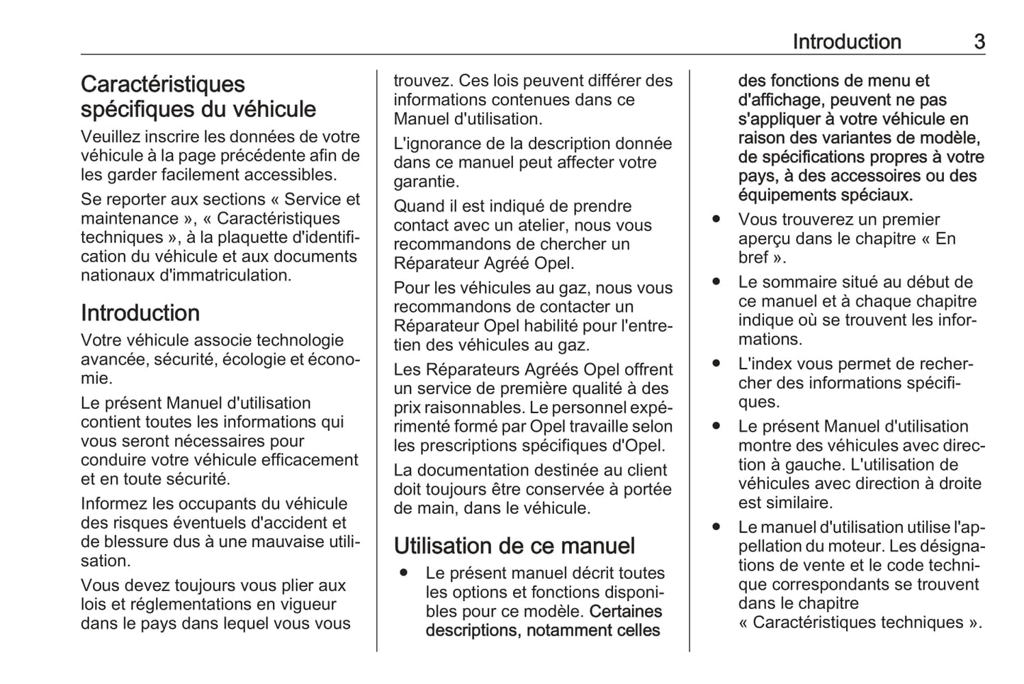 2019-2020 Opel Astra Manuel du propriétaire | Français