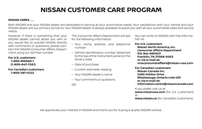 2019 Nissan Murano Bedienungsanleitung | Englisch