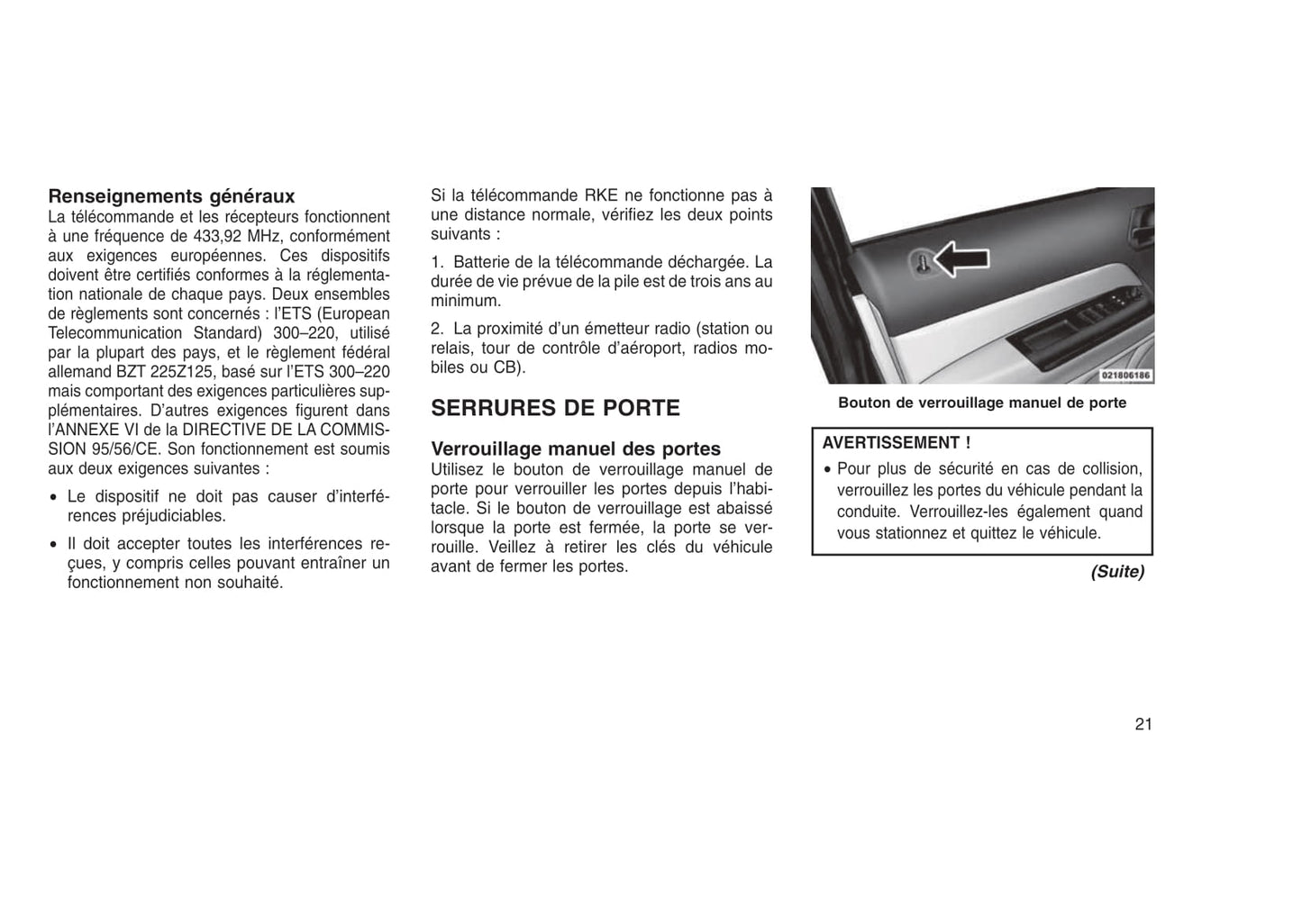 2007-2011 Jeep Patriot Manuel du propriétaire | Français