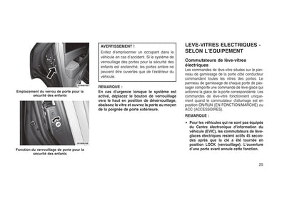 2007-2011 Jeep Patriot Manuel du propriétaire | Français